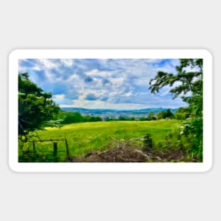 A Countryside View Sticker